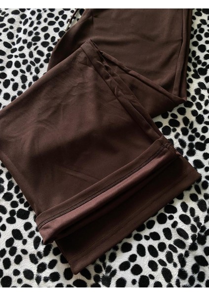 Modal Karışımlı Bol Kesim Pantolon Oversize Kesim Eşofman Altı fırsatları