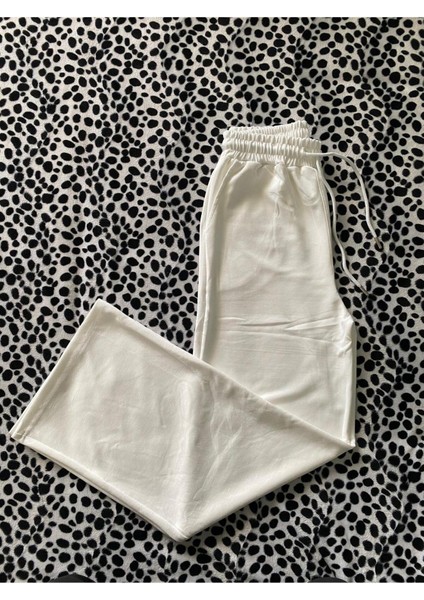 Modal Karışımlı Bol Kesim Pantolon Oversize Kesim Eşofman Altı