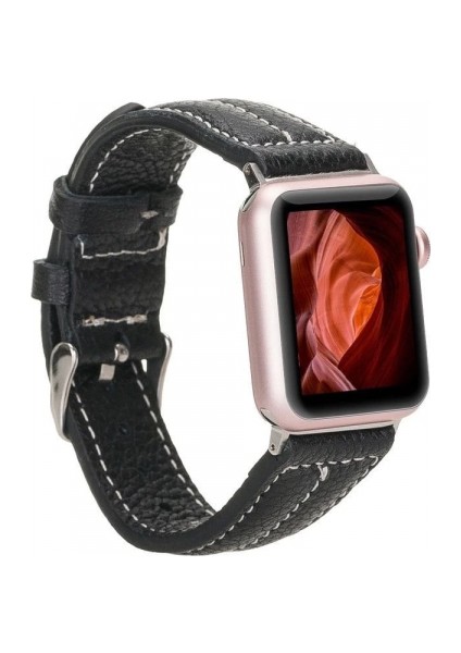 Apple Watch Uyumlu Deri Kordon 42-44-45MM Nm3 As5 indirimleri