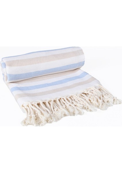 Terra Peştamal Mavi-Bej