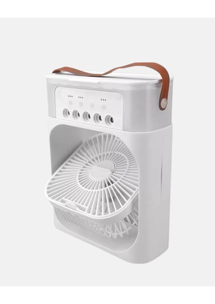 Bfs 3’ü 1 Arada Mini Klima Fan USB Şarjlı, 7 Renk Gece Lambalı ve Nemlendirici fırsatları