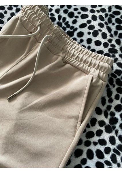 Modal Karışımlı Bol Kesim Pantolon Oversize Kesim Eşofman Altı