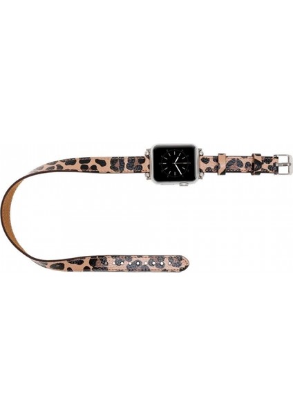 Apple Watch Uyumlu Deri Kordon 38-40-41MM Ferro Dt LE02N modelleri