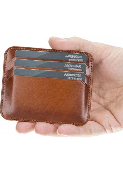 Pedro Slim Deri Kartlık RST2EF Taba