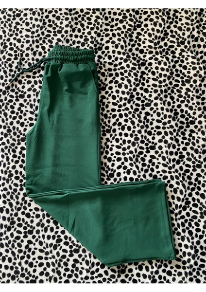 Modal Karışımlı Bol Kesim Pantolon Oversize Kesim Eşofman Altı