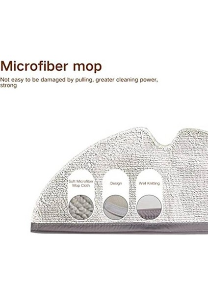 Hepa Filtre Ana Yan Fırça Paspas Bezi Robot Süpürge (Yurt Dışından) modelleri