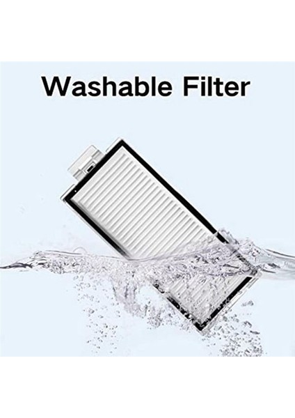 Hepa Filtre Ana Yan Fırça Paspas Bezi Robot Süpürge (Yurt Dışından) indirimleri