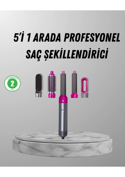 Bfs 5’i 1 Arada Saç Şekillendirici Set Kuaför Düzeyinde Performans ve Ergonomik Tasarım
