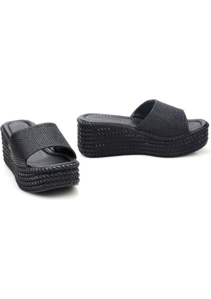 Hco 03239 Dolgu Topuk Kadın Günlük Terlik fırsatları