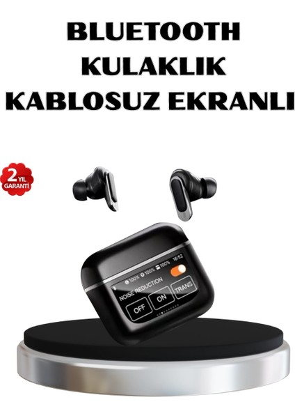 Bfs Anc Teknolojili Kablosuz Bluetooth Kulaklık – Dokunmatik, Dijital Göstergeli, Yüksek Ses Kalitesi