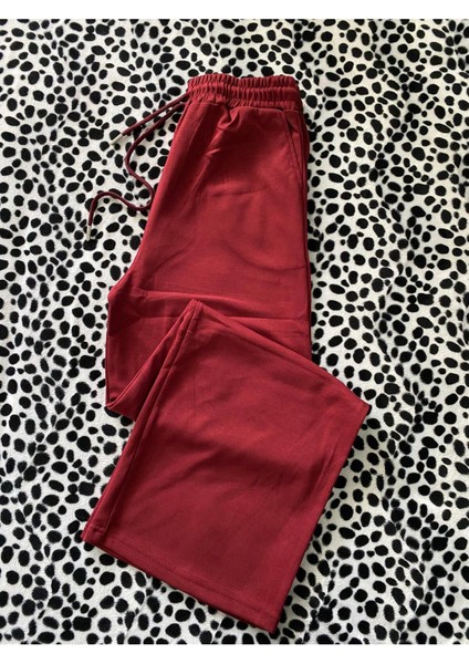 Modal Karışımlı Bol Kesim Pantolon Oversize Kesim Eşofman Altı modelleri