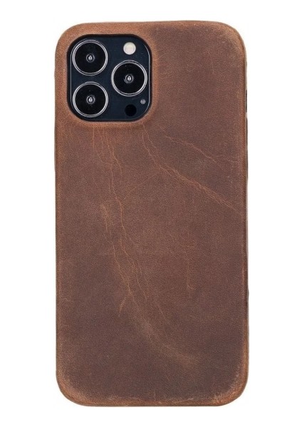 Apple iPhone 13 Pro Max Uyumlu Deri Arka Kapak Rock G2 indirimleri