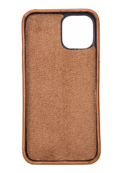 Apple iPhone 12 Pro Max Uyumlu Deri Arka Kapak Rock RST2EF Taba modelleri