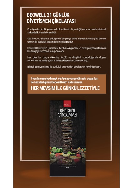 Nutri Chocolate – Diyetisyen Çikolatası fırsatları