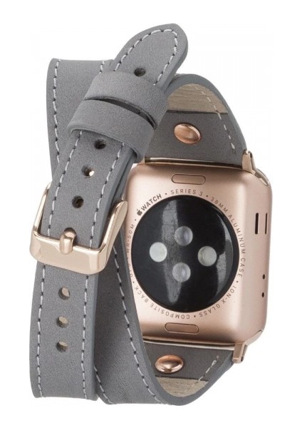 Apple Watch Uyumlu Deri Kordon 42-44-45MM Slim Dt Rgrst9 fiyatları