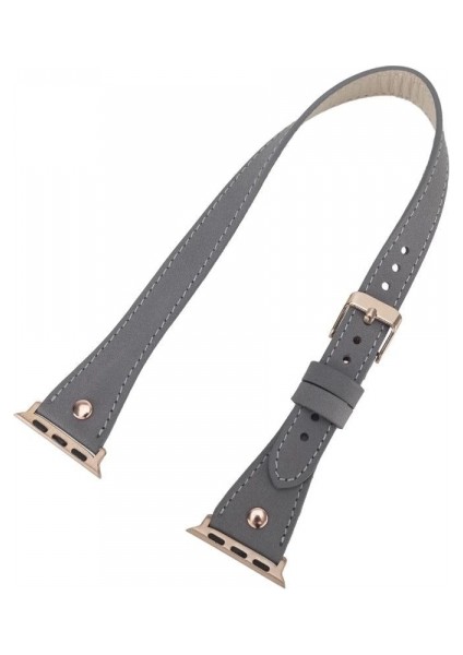 Apple Watch Uyumlu Deri Kordon 42-44-45MM Slim Dt Rgrst9 modelleri