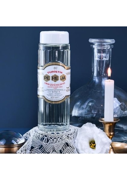 Pereja Limon Kolonyası 400 ml Cam Şişe