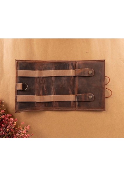 Deri Kablo Aksesuar Taşıma Çantası G2 Antik Kahve fırsatları