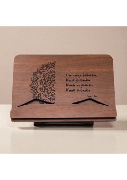 Kitap Okuma Standı Masaüstü Ahşap Rahle indirimleri