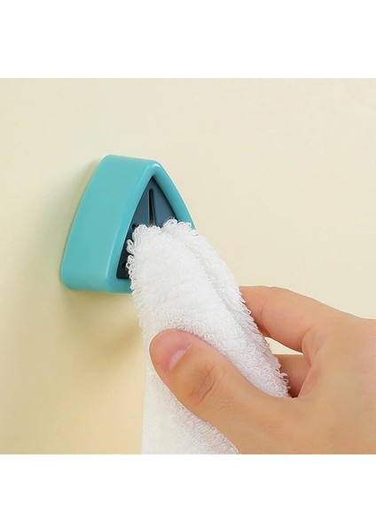Askı Pratik Havlu Mutfak Askısı Havlu Tutucu Pratik Kendinden Yapışkanlı Askı Aparatı 4 Adet