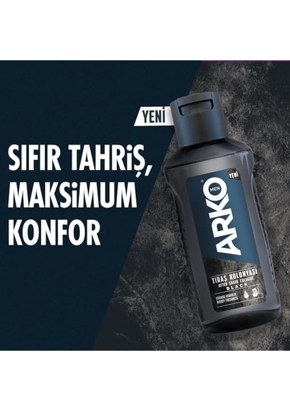 Arko Men Tıraş Sonrası Kolonya, Black, 255 Mililitre modelleri