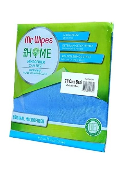 Farmasi Mr.wipes Ikili Cam Bezi (40 x 40 Cm) modelleri