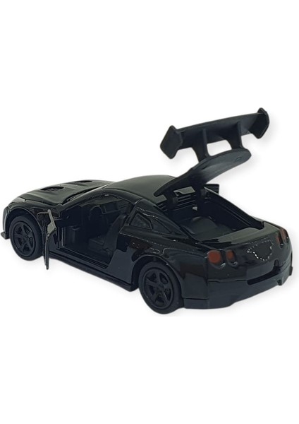 Çek Bırak Metal Küçük Arabalar 8 cm - 6411A-12 - Siyah fırsatları