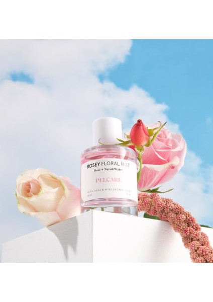 Pelcare Rosey Floral Mist | Gül ve Neroli Hidrosolü Içeren Canlandırıcı Yüz Misti(50 ml | 1.7 Oz) fiyatları