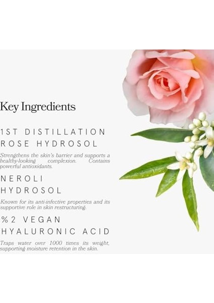 Pelcare Rosey Floral Mist | Gül ve Neroli Hidrosolü Içeren Canlandırıcı Yüz Misti(50 ml | 1.7 Oz) modelleri