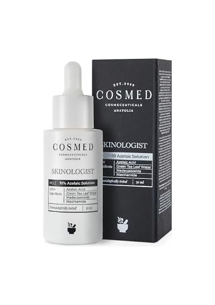 Cosmed%10 Azelaik Asit ve Yeşil Çay Içeren Leke Karşıtı Serum