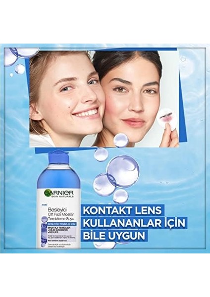 Garnier Skin Naturals Besleyici Çift Fazlı Micellar Temizleme Suyu (400 Ml) fiyatları