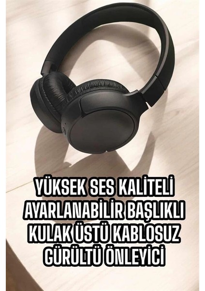 Bfs Kulak Üstü Kablosuz Bluetooth Kulaklık Gürültü Önleyici Ayarlanabilir fırsatları