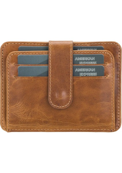 Çok Bölmeli Slim Deri Kartlık BLW019 V18 Taba fiyatları