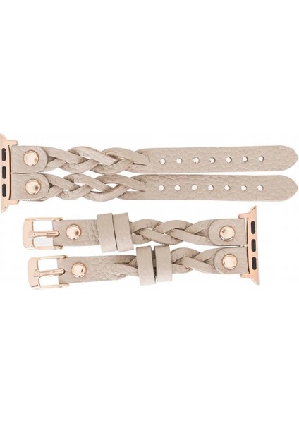 Apple Watch Uyumlu Deri Kordon York Double Tour Erc3 fırsatları