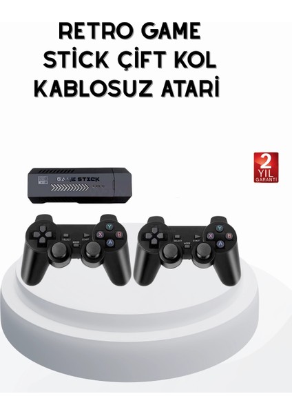 Bfs Taşınabilir Kablosuz Oyun Konsolu 2.4g Tv Destekli Kompakt Gövde