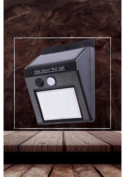 Bfs Bahçe Aydınlatma Sensörlü Güneş Enerjili Duvar Lambası 40 LED Işık fırsatları