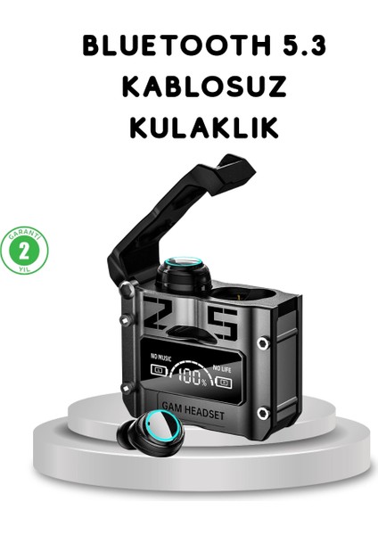 Bfs Kablosuz Bluetooth 5.3 Kulaklık – Aktif Gürültü Engelleme ve Gecikmesiz Oyun Modu