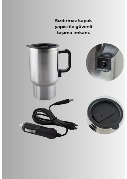 Bfs Araç Içi Isıtıcı Termos Bardak Paslanmaz Çelik fırsatları
