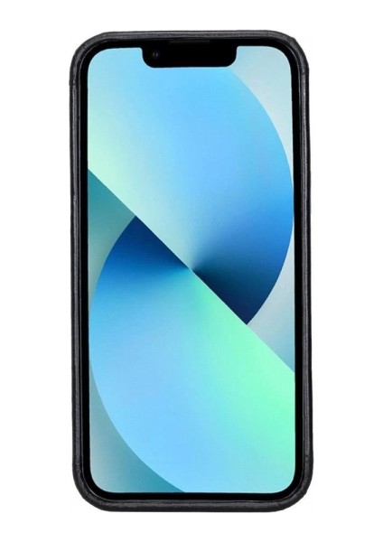 Apple iPhone 13 Pro Max Uyumlu Deri Arka Kapak Rock Rst1 Siyah fiyatları