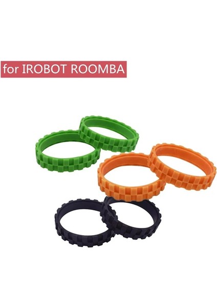 Irobot Roomba Tekerlek Serisi 500, 600, 700, 800 ve 900 Için Lastikler (Yurt Dışından) modelleri