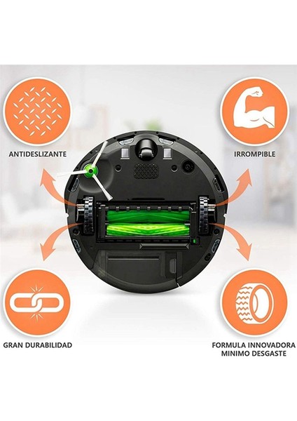 Irobot Roomba Tekerlek Serisi 500, 600, 700, 800 ve 900 Için Lastikler (Yurt Dışından) indirimleri
