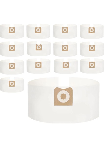 14 Paket VF3501 Yedek Çantalar - Ridgid Shop Vac ve Atölye Kuru Vakum Torbaları Için, Toz Toplama Filtre Torbaları Parçayı Değiştirin (Yurt Dışından)