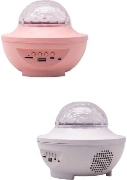 Bfs Dönen Işıklı Disko Topu Projektör Müzik Çalarlı Disco Speaker fırsatları