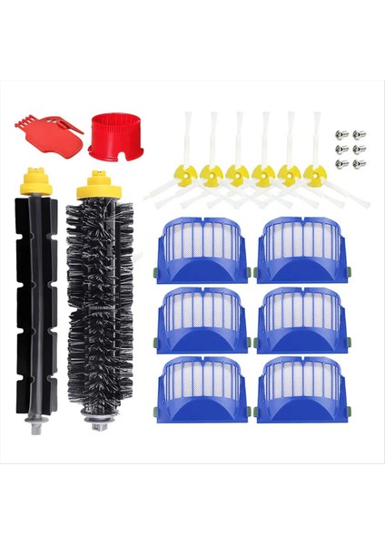 Irobot Roomba Robot Süpürge Ana Yan Fırça Hepa Filtresi (Yurt Dışından)