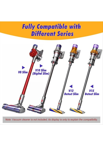 Dyson V8 Slim V10 Slim V12 Detect Slim V15-A Için Yumuşak Rulo Fırça (Yurt Dışından)