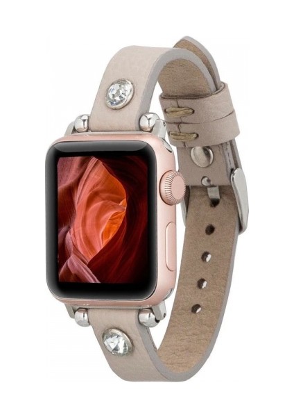 Apple Watch Uyumlu Deri Kordon Visby 38-40-41MM Erc3