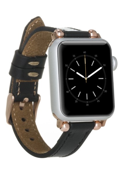 Apple Watch Uyumlu Deri Kordon 38-40-41MM Ferro Rst1