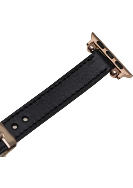 Apple Watch Uyumlu Deri Kordon 38-40-41MM Ferro Rst1 modelleri