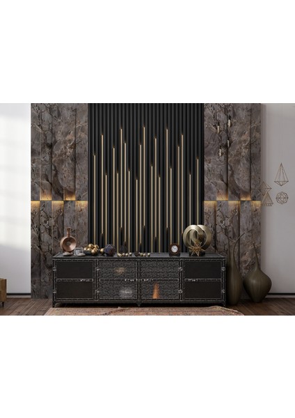 Taş Desenli Duvar Kağıdı-Isı ve Ses Yalıtımı Özelliği