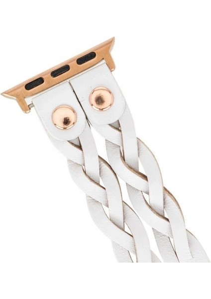 Apple Watch Uyumlu Deri Kordon York Double Tour F3 modelleri